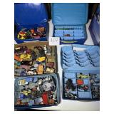 Vintage Matchbox Cases & Die-Cast Car Collection