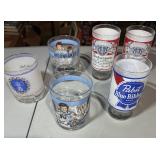 6-Piece Breweriana & Pop Culture Glassware