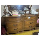 French Provincial Style Triple Dresser