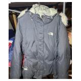c2004 The North Face Faux Fur Trim Winter Parka