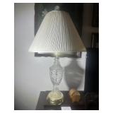 Cut Glass Table Lamp