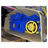 Vintage Ride on Toy and Track Set