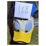 1971 Play Pal Plastics Donald Duck Head Coin Bank