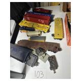 O-Gauge Lionel & Matchbox Train Cars &