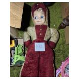 1950s Rubber Faced Toy Soldier Doll