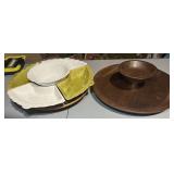 MCM Lazy Susans and Serving Platters
