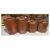 Wooden Canister Set