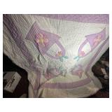 Vintage Flower Basket AppliquÃƒÆ’Ã†â€™Ãƒâ€ Ã¢â‚¬â„¢ÃƒÆ’Ã¢â‚¬Å¡Ãƒâ€šÃ‚Â© Quilt