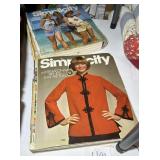 2 Simplicity Sewing Pattern Counter Catalogs