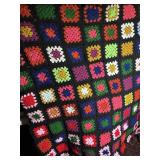 Handmade Granny Square Afghan