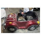 1980s Pines 'Volkswagen Beetle' Metal Pedal Car