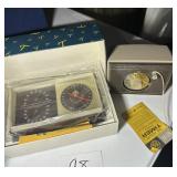NOS MCM Springfield Weather Station & GE Timer