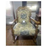 Vintage Oak Rocking Chair
