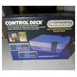 NES Control Deck Empty Box & Styrofoam Set