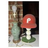 Retro Philadelphia Phillies Baseball Novelty Lamp