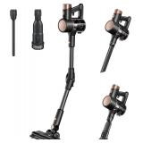 COWSAR Cordless Stick Vacuum, 8-in-1 Gray