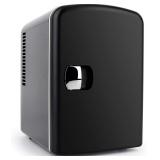 Personal Chiller Mini Fridge 4L/6Cans Black