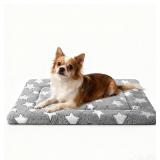 Dog Bed Mat: Reversible Crate Pad 30x20x1.5'