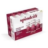 Spindrift Unsweetened Sparkling Water, 13 Pack