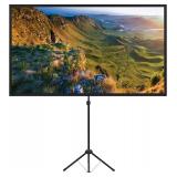 Projector Screen with Stand, 100' Outdoor 16:9