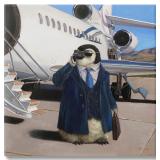 Stupell Penguin Art by Lucia Heffernan