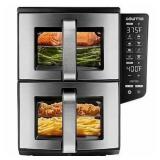 $160 Gourmia 11 Qt Dual Basket Air Fryer