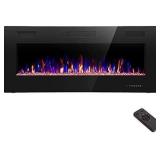 $190 R.W.FLAME 42IN Recessed/Wall Fireplace