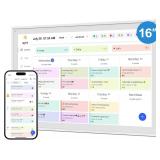 $143 Digital Calendar: Smart WiFi Calendar (White)