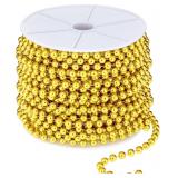 Gold Christmas Tree Beads Garland DIY Supplies