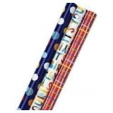 6ct Hallmark Birthday Wrapping Paper Bundle