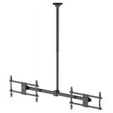 $128 WALI Dual Ceiling TV Mount 34 60' Black