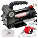 $139 12V 15GPM Gasoline Fuel Transfer Pump Kit