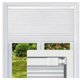 Cordless Cellular Shades, White 35x48