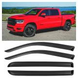 Ram 1500 Crew Cab Window Visors (2019-2025)