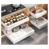 Expandable Pull Out Cabinet Organizer 21' Deep