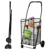 DMI Cart with Wheels, 90 lb, Foldable, Black