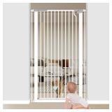 $105 Cat Gate Extra Tall Adjustable Pet Gate White