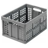 Clax crate | basket | 48 qt grey
