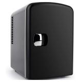 Personal Chiller Mini Fridge 4L/6Cans Black