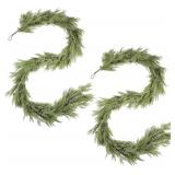 WBHome Cypress Cedar Pine Cone Garland 9FT