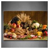 Food Wall Art Fruit Canvas Kitchen Decor