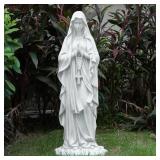 Virgin Mary Statue 31.49' Outdoor Garden