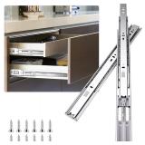 22 Inch Soft Close Drawer Slides (6 Pairs)