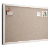 (Black) Foldable Cork Board, Felt Bulletin