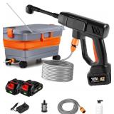 $106 Cordless Pressure Washer with 5.5 Gal Tank