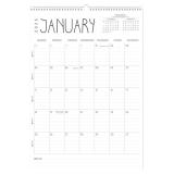 GuassLee 2026 18-Month Wall Calendar