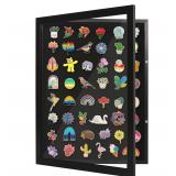 Americanflat 14x18 Pin Display Case - Black