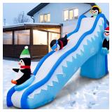 6FT Christmas Penguin Inflatable with LED
