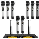 $280 TONOR Wireless Mic System TW-880 Silver