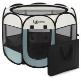 Dog Cat Playpen Indoor Outdoor Enclosure